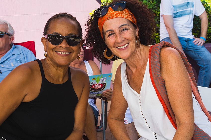 Mya Spence and Eva Franklin