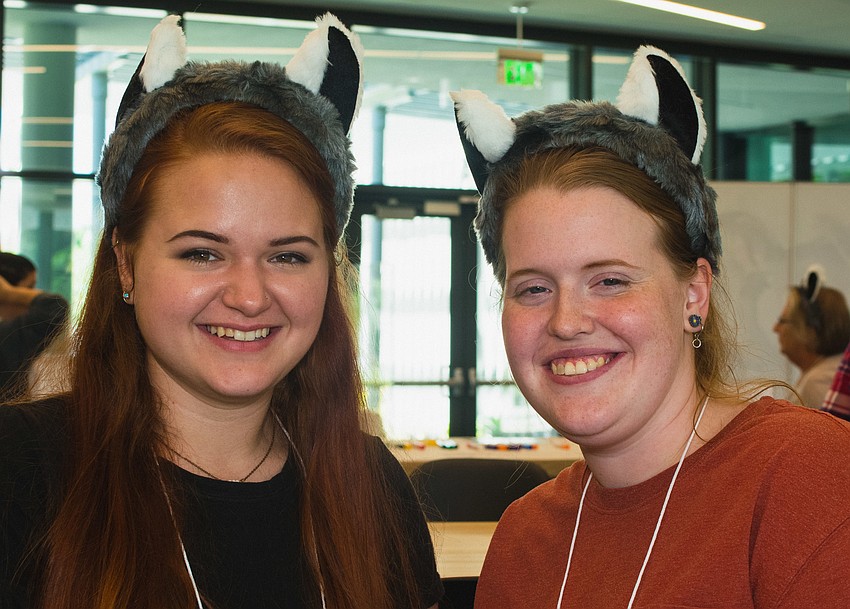 Susanna Minor and Kaitlyn Constable