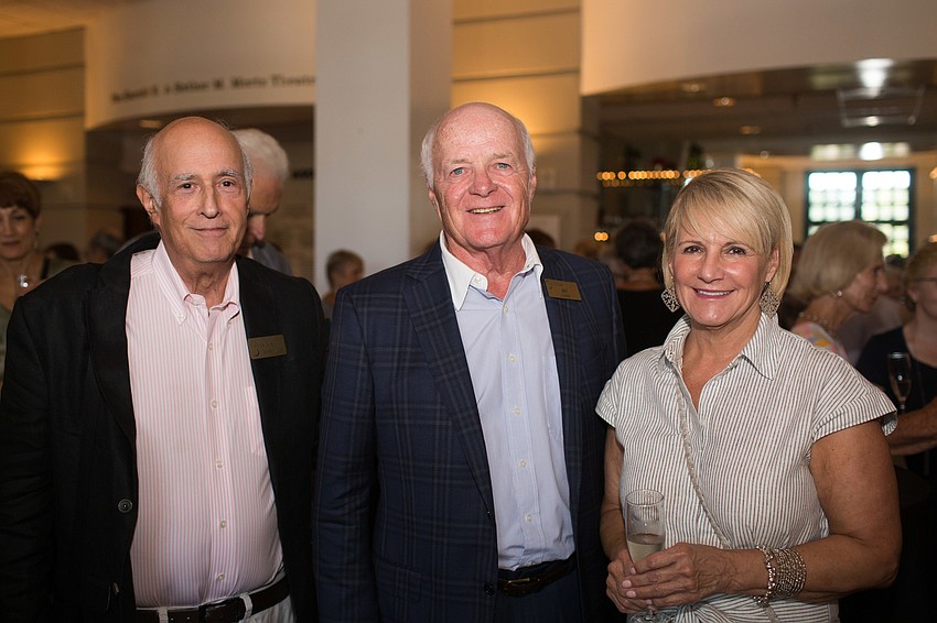 Peter Miller, Jim Long and Colleen Curran