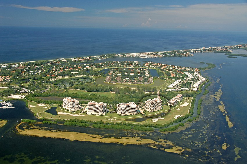 Grand Bay overlooks Sarasota Bay.