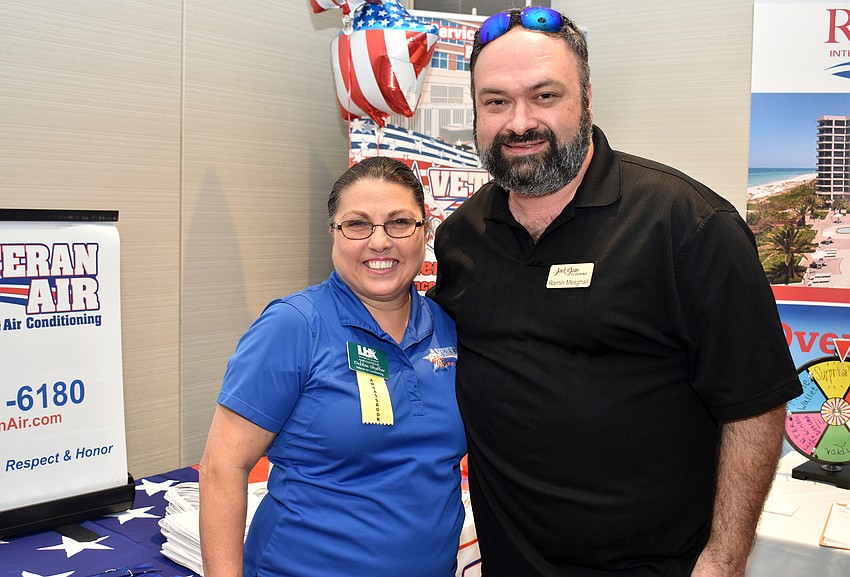 Debbie Shaffer and Ramin Mesghali