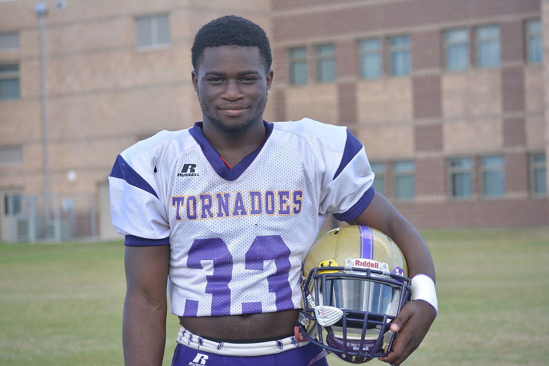 Booker High freshman Cleve Benson made his first start for the Tornadoes last week, throwing for 196 yards and two touchdowns in a 19-6 win against DeSoto County High.