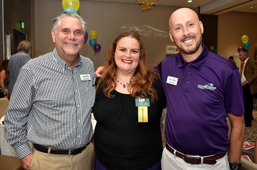 Dan Woodley, Danielle Pollak and John Smyth