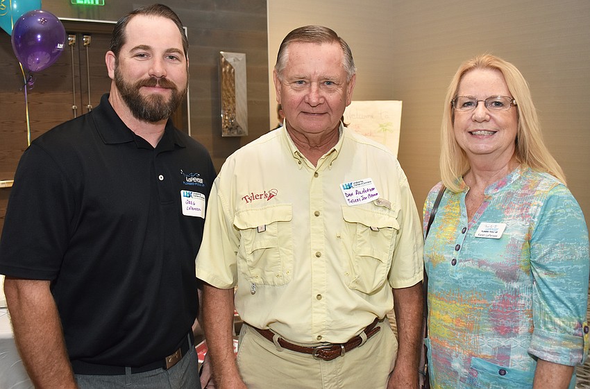 Greg LaPensee, Dan Alderson and Karen LaPensee
