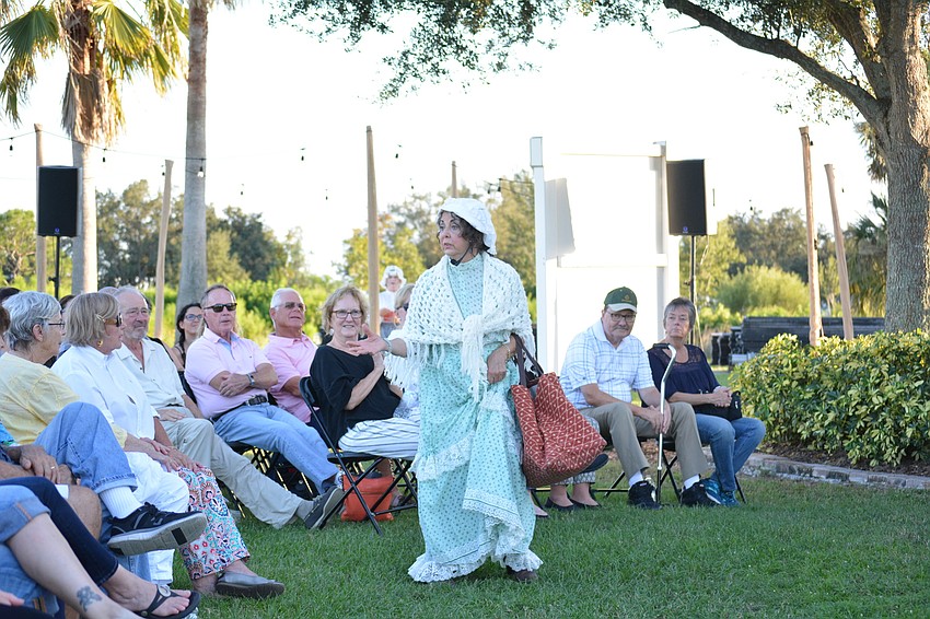 Lynda St. James, playing Mrs. Trenkler, makes her way to Sleepy Hollow to visit her sister. She tells the town's ghost stories make her nervous.