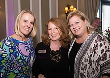 SPARCC President and CEO Jessica Hays, Hope Family Services, Inc. Executive Director Laurel Lynch and WRC Executive Director Ashley Brown
