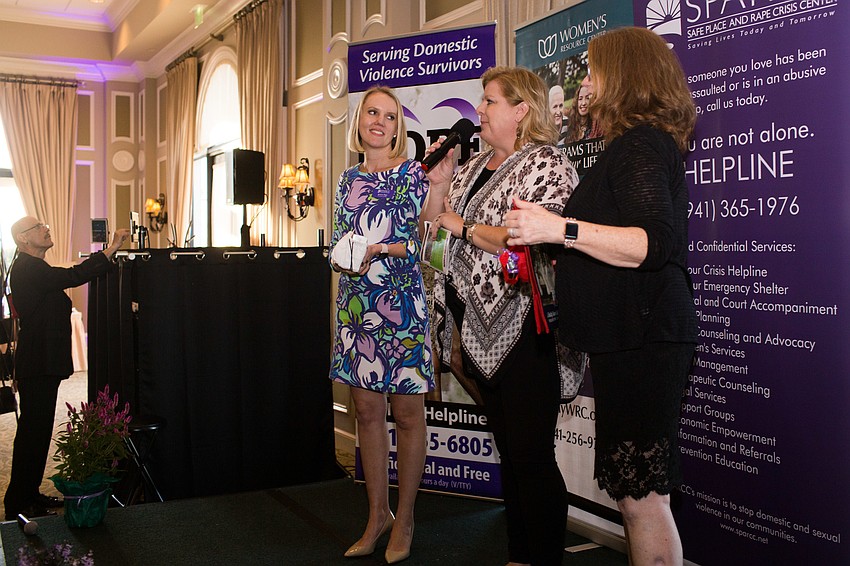 The three respective Executive Directors thanked the guests for coming to support the nonprofits.