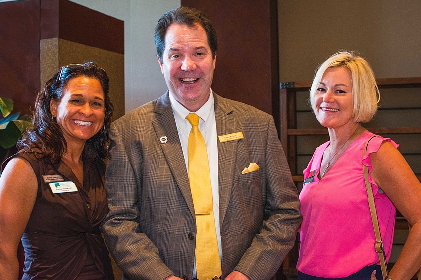 Stacey Fredericks, Peter McGarry and Christa Sweeney