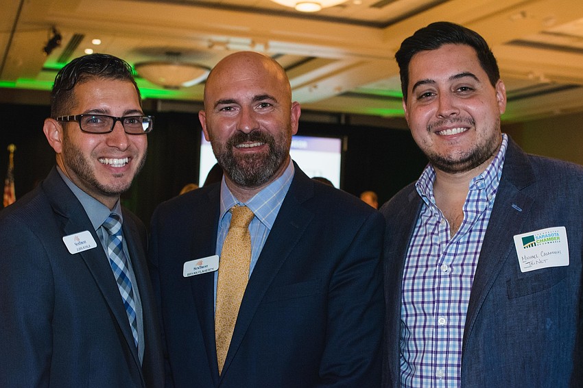 Juan Ayala, Bryan Flaherty and Michael Calamaras