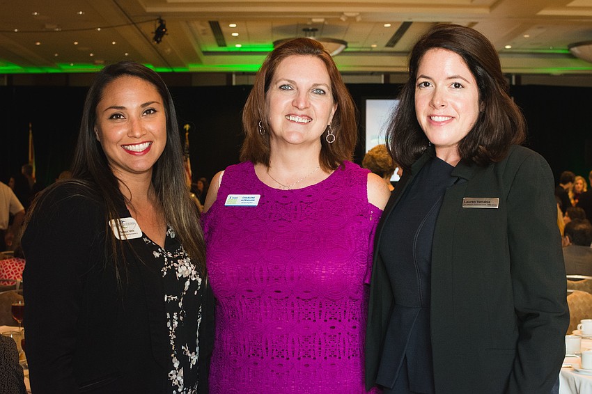 Rebecca Ferda, Charlene Altenhain and Lauren Venable