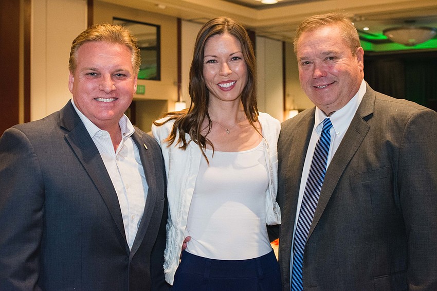 Mike Moran, Kelly Dowd and Mike Quillen