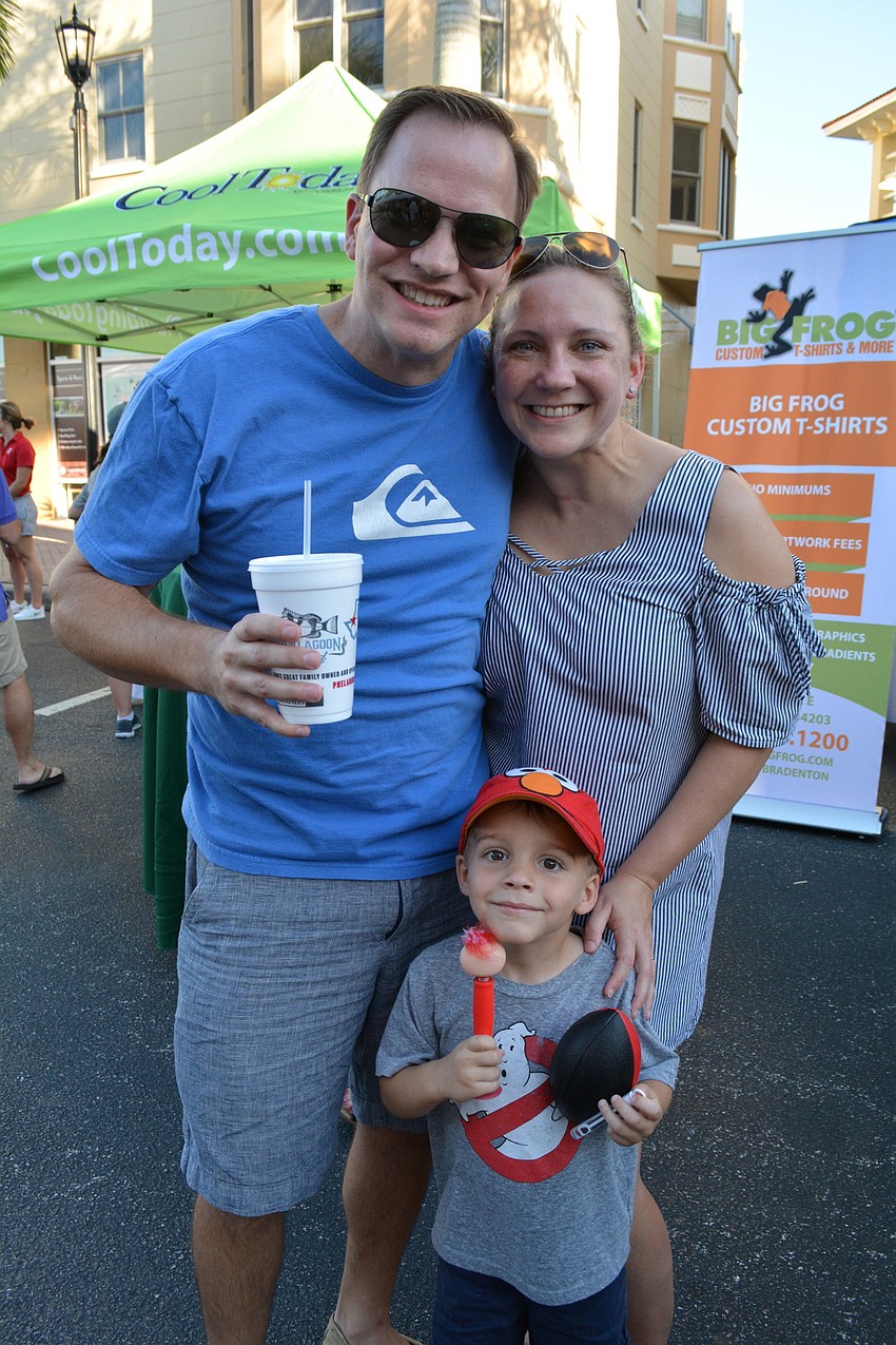 Tucker, Woen and Jill Short, of Greenfield Plantation, enjoy coming to all the events  at Main Street.