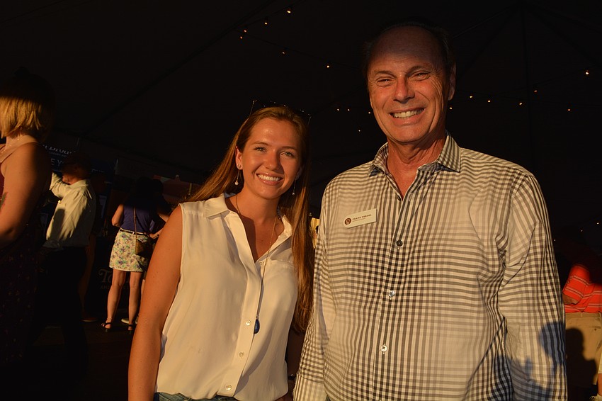 Lakewood Ranch community liaisons Emma Moore and Frank Verdel promote the Lakewood Ranch Tour of Homes.