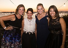 Chairwomen Beth Jacobson, Audrey Robbins and Amie Boyle with Honorary Chairwoman Christina Unkel