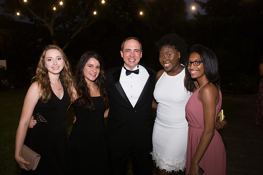 Christina Polokonis, Vanessa Rodriguez, Tyanna Denord and Sydney Blyden
