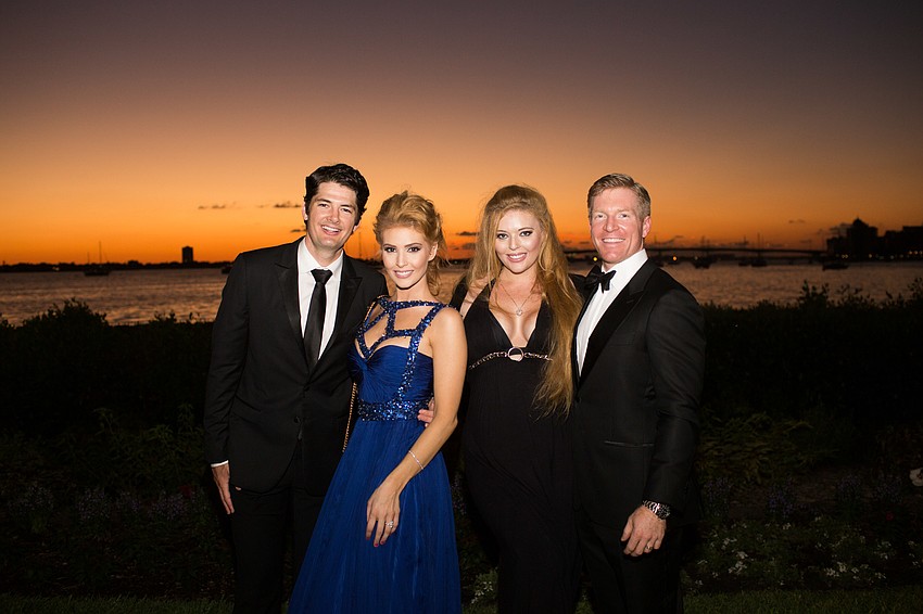 Brandon and Christy Violette with Lindsey and Justin Leins
