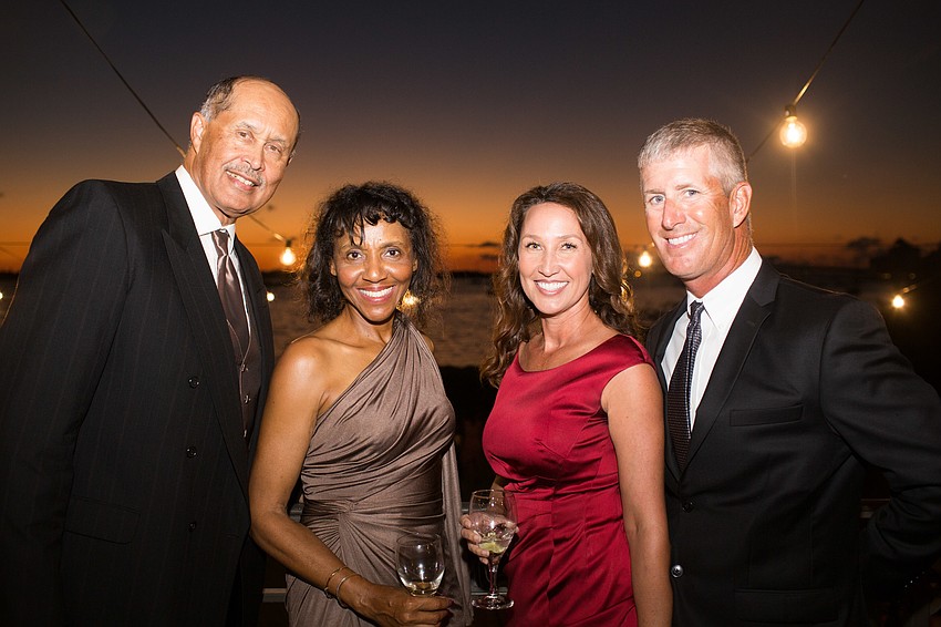 Donald and Arthea Blackman with Allison and Tom Whitten