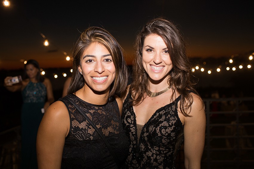 Honorary Chairwoman Christina Unkel and Liz Lowe