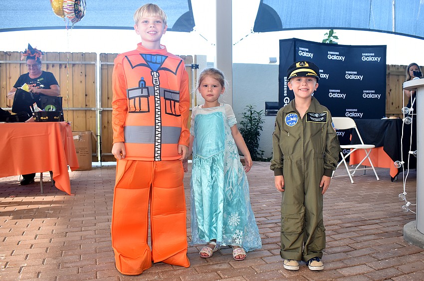 Spencer, Ellie and Sammy Johnson