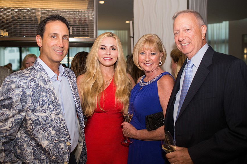 Ian and Melissa Howard with Brenda and David Maraman