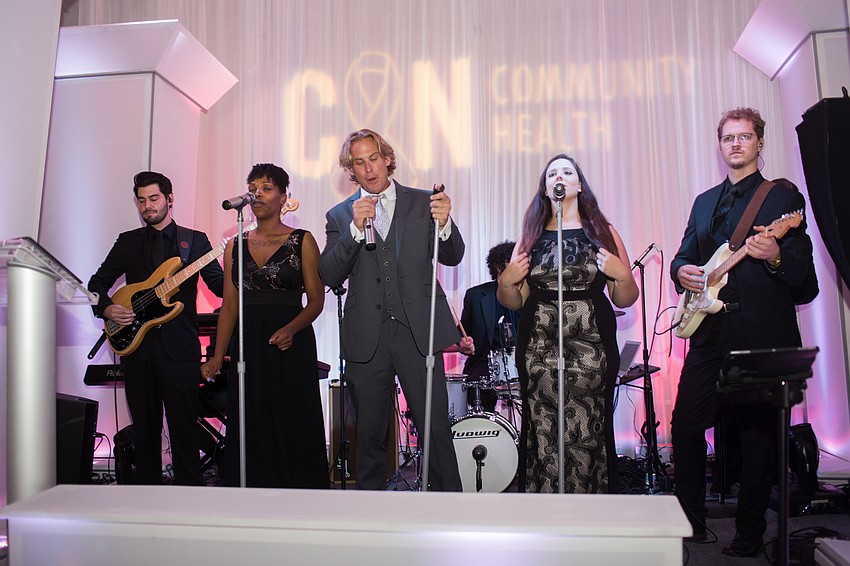 Serenade of Souls played throughout the night.