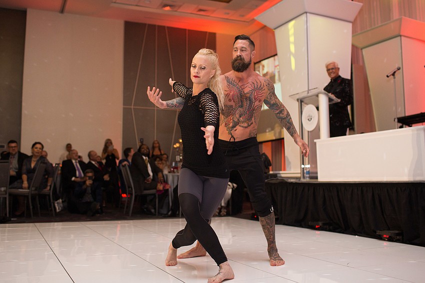 Dan Starostecki danced with Sonia Ragan.