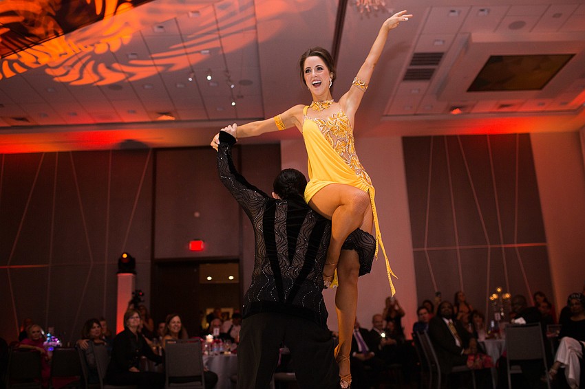 Monica Kelly was the winner of the dance competition.