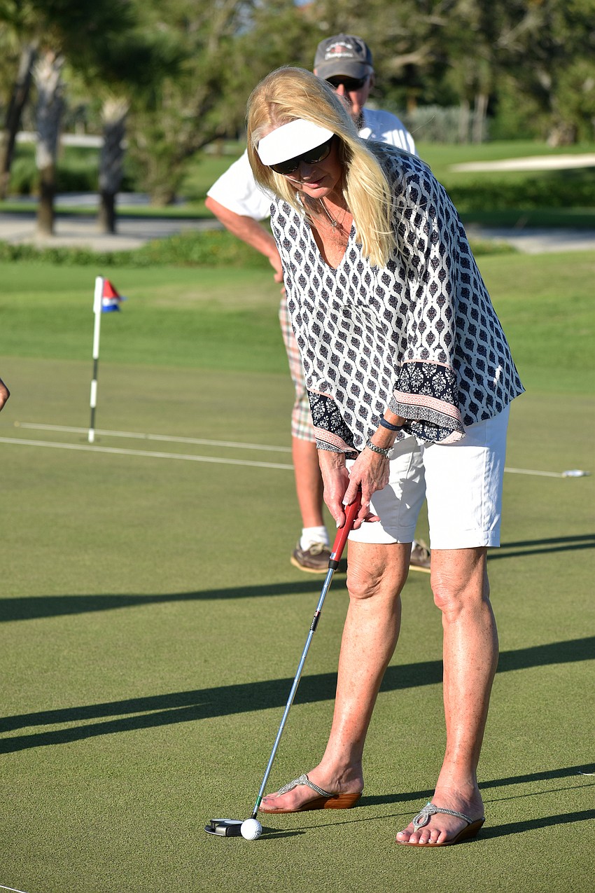 Assistant to the Town Manager Susan Phillips takes her turn.