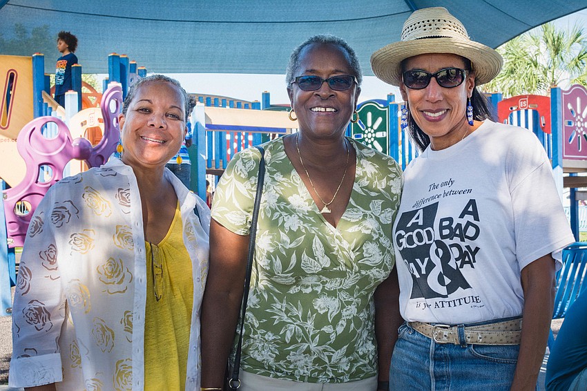 Dianne Earley, Shirley Bennett and Dr. Lisa Merritt