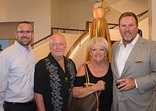 Tommy Scott, Dean Silvers, Sharon Silvers and Scott Atkins