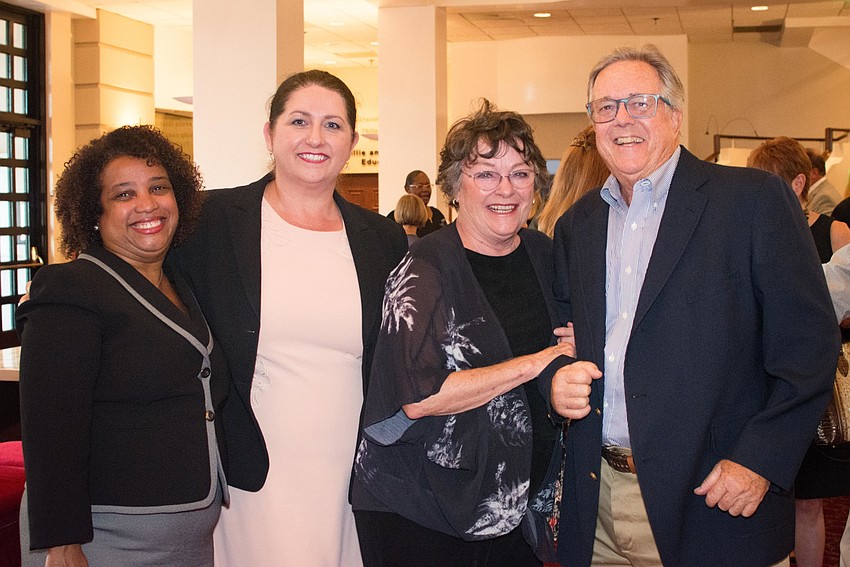 Carmel Harrell, Joanne Fabec, Michele Fain and Jim Nichols
