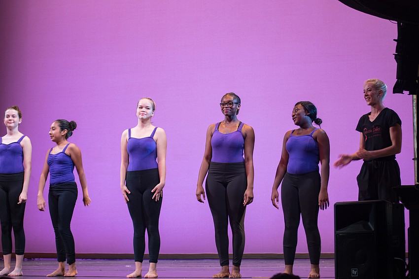 DNG dancers perform for audience members.