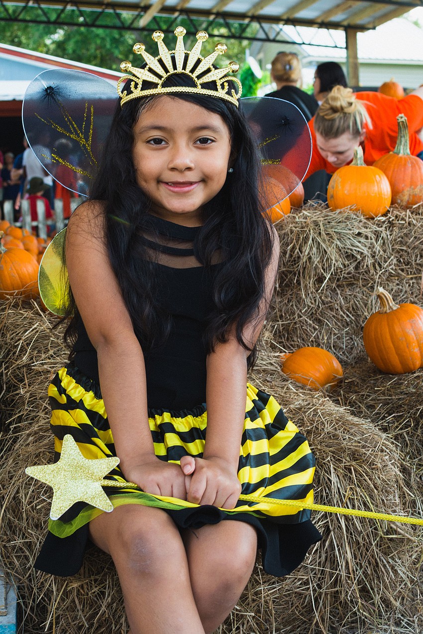 Arianah Loreda dressed as the festival's 