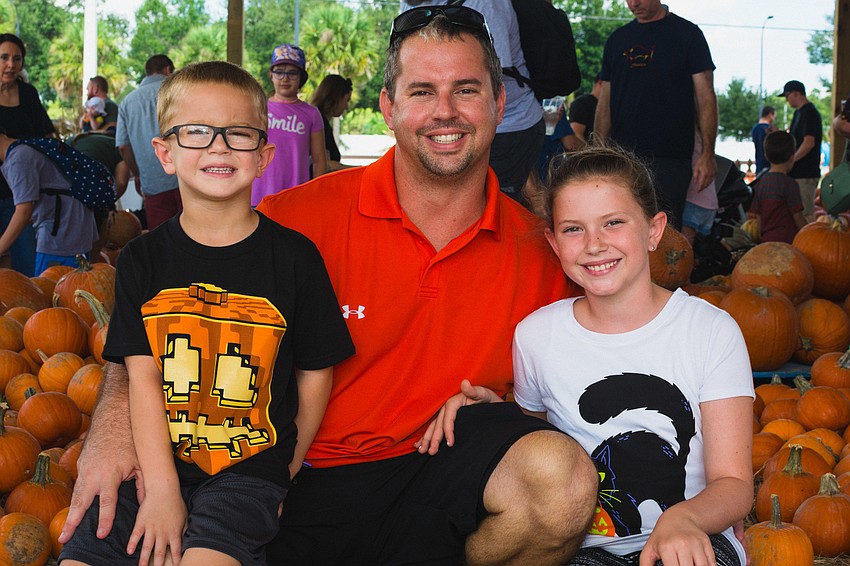 Joel, Chris and Madison Johnson