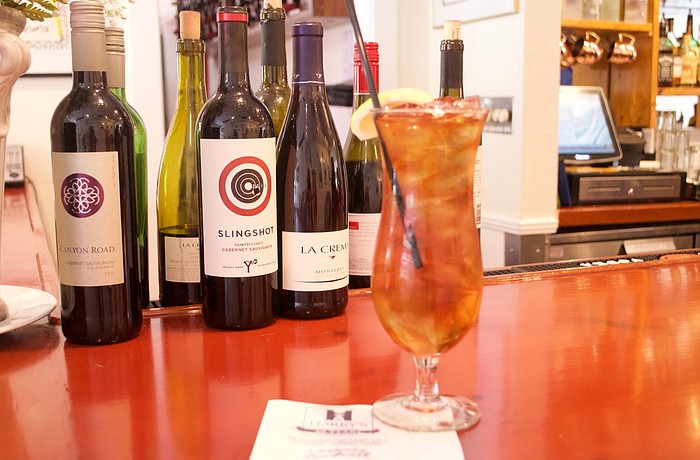 Iced tea at Harry's Continental Kitchens
