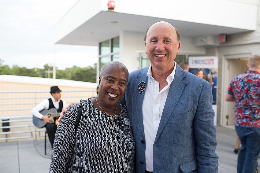 Carolyn Mason and Mark Pritchett