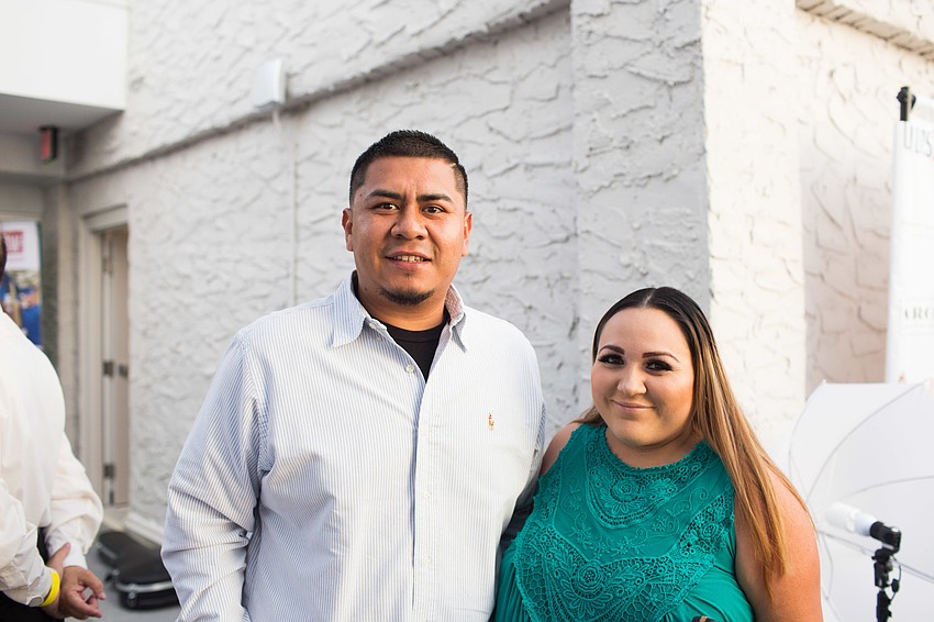 Felipe Solis and Elizabeth Aguliar