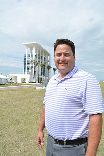 SANCA CEO Stephen Rodriguez hopes the finish tower pays off by booking events such as the "VIP Tower Experience" at the Sarasota Celtic Music Festival.