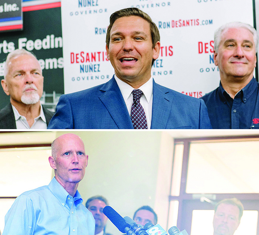 The Observer endorses Ron DeSantis for governor and Rick Scott for U.S. Senate.