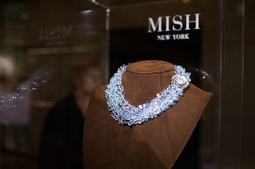 MISH New York had many different jewels on display.
