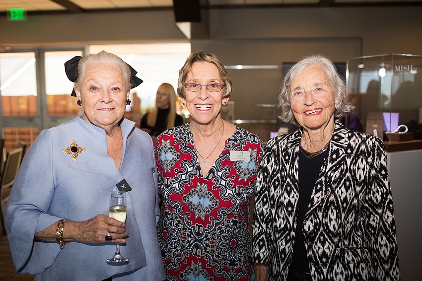 Sylvia Barber, Phyllis Kirtley and Barbara Hansen