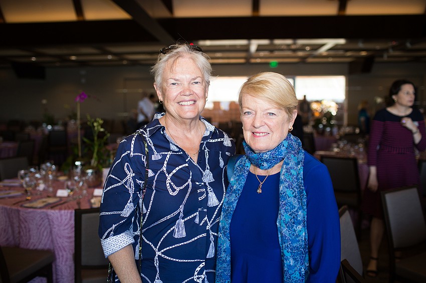 Cathy Kuhn and Carolyn Johnson