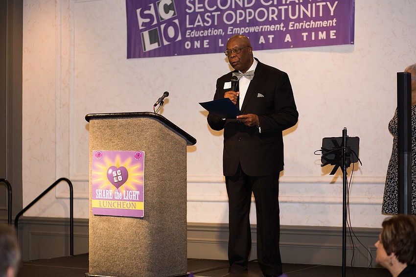 Commissioner Willie Shaw gave the proclamation for Second Chance Last Opportunity to start the program.