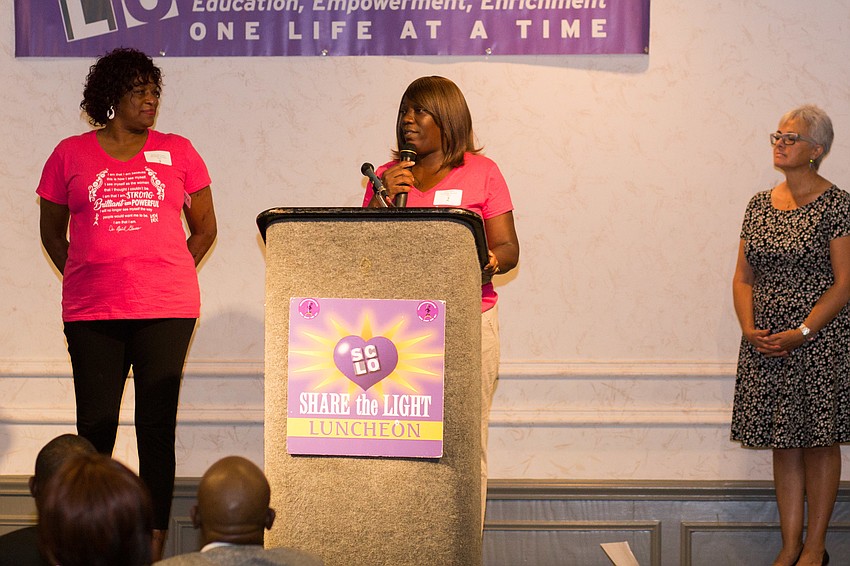 Mary Davis shared her story of working with April to change her life for the better.