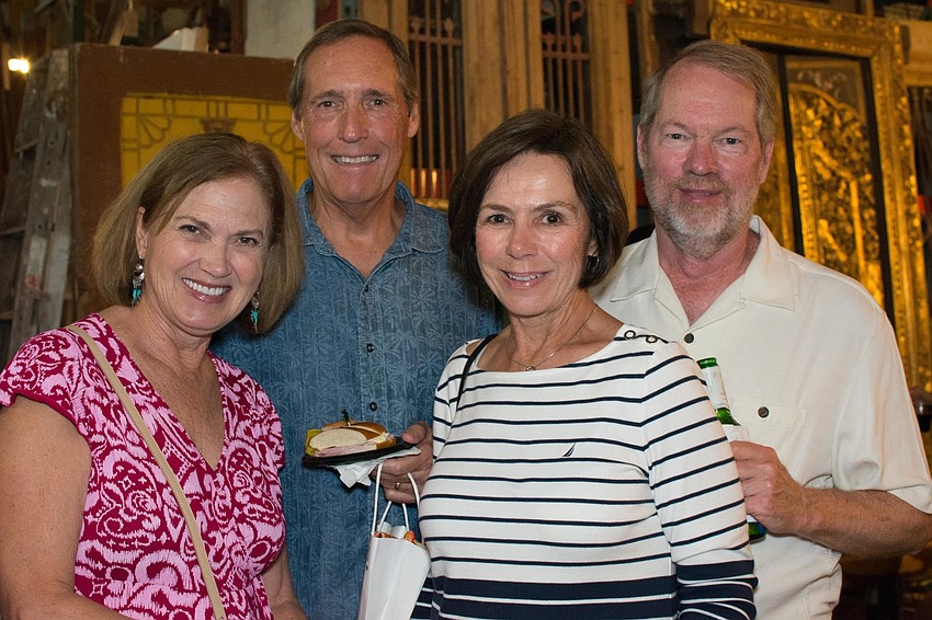 Nancy and John Hermst with Carol and Patrick Murphy