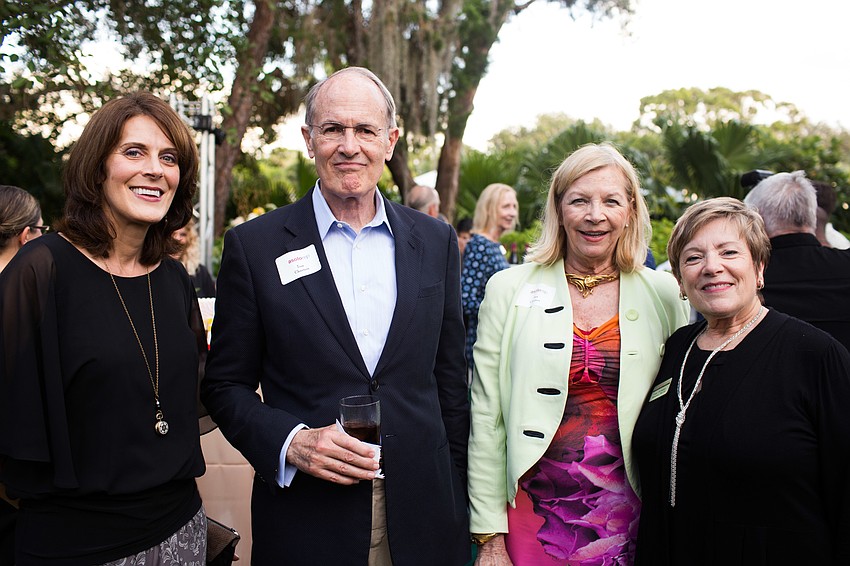 Melanie Natarajan, Tom and Ann Charters and Managing Director Linda DiGabriele