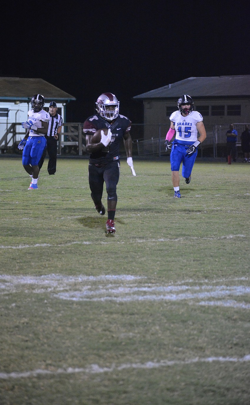 Sophomore RB Michael 