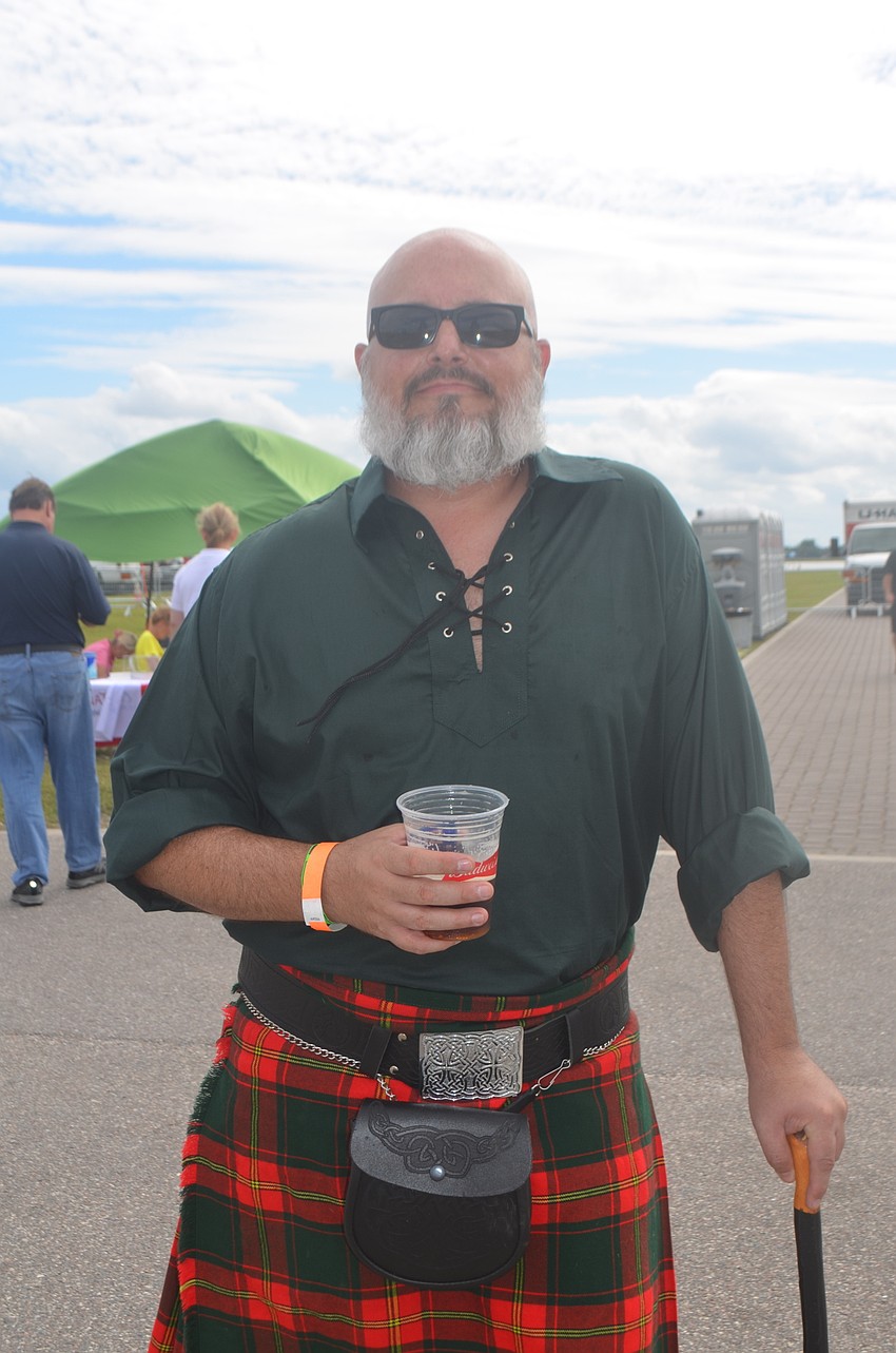Punta Gorda's Luke Graham says that his ancestors migrated from Ireland to the United States hundreds of years ago, before  it was acceptable to be Irish in America.