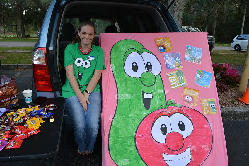 Church member Karla Schrand used the church's 2017 Vacation Bible School theme of 