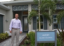 Kevin Brown was on hand during the open house Oct. 27.